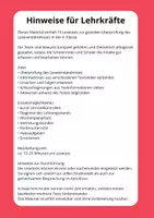 Vorschau - Stundenentwürfe - Lesetest Klasse 4 – Ein lustiger Tag | 10 Texte mit Fragen & Lösungen - Seite 1