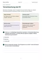 Vorschau - Arbeitsblätter - KI & Verantwortung – Datenschutz, Fairness & bewusste Nutzung | Klasse 6–8 - Seite 2