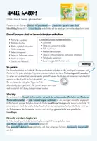 Vorschau - Arbeitsblätter - Lernwörterpläne passend zu Deutsch 4 (Sprachbuch+Sprach-Lese-Buch) vom öbv Verlag - Seite 1