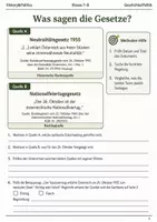 Vorschau - Arbeitsblätter - Österreichischer Nationalfeiertag Arbeitsblatt Klasse 7–8 - Seite 3