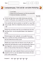 Vorschau - Arbeitsblätter - Lesespaziergang 2. Klasse - Herbst - Seite 3