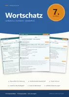 Vorschau - Arbeitsblätter - Wortschatz Englisch 7 Gymnasium - Deckblatt