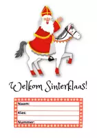 Voorbeeld - Wero bundel Sinterklaas. - Voorblad