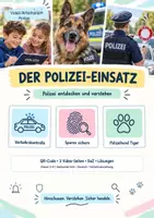 Vorschau - Arbeitsblätter - Polizei Reportage : Arbeitsblatt zum Video plus DaZ Material - 3.-5. Klasse - Deckblatt