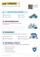 Vorschau - Arbeitsblätter - Polizei Reportage : Arbeitsblatt zum Video plus DaZ Material - 3.-5. Klasse - Seite 1