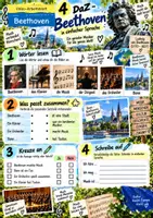 Vorschau - Arbeitsblätter - Beethoven unter der Lupe - Kinderreportage. Arbeitsblatt zum Video plus extra DaZ Arbeitsblatt - Seite 3
