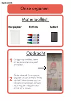 Voorbeeld - Onze organen - Voorblad