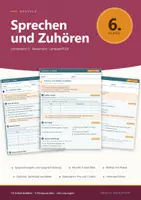 Vorschau - Arbeitsblätter - Deutsch 6 Realschule - Komplettpaket + Lernzielkontrollen - Seite 1