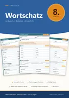 Vorschau - Arbeitsblätter - Wortschatz Englisch 8 Realschule - Deckblatt