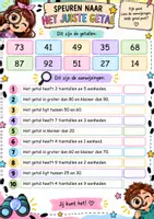 Voorbeeld - Speuren naar getallen (groep 4) - Pagina 3