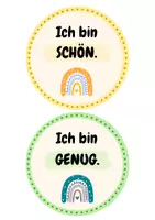 Vorschau - Poster - Affirmationskarten Boho mit Regenbogen - Seite 3