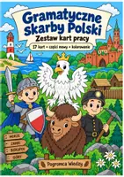 zapowiedź - Gramatyczne_skarby_Polski_17_kart_pracy - obwoluta