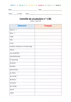 Vorschau - Test - Á toi! 2 (Ausgabe ab 2022) - Vokabeltest (Materialpaket) - Seite 3
