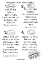 Vorschau - Anderer Materialtyp - Wörterdetektive Klasse 1/2 I Grundwortschatz + Lernwörter aus Jojo 2 - Seite 3