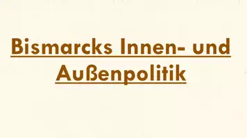 Vorschau - Stundenentwürfe - Bismarcks Innen- und Außenpolitik (Geschichte, Klasse 8/9) - Seite 3