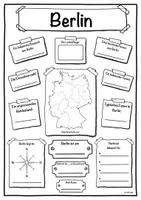 Vorschau - Unterrichtsreihen - Steckbrief Bundesland Berlin - Deckblatt