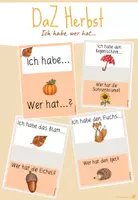 Vorschau - Arbeitsblätter - Materialpaket Herbst DaZ - Seite 1