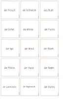 Vorschau - Bildkarten - Zuordnungsspiel Wort Bild Herbst - Seite 3