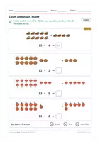 Vorschau - Arbeitsblätter - 🍂 Herbst Paket Klasse 1: Mathe, Deutsch & Wahrnehmung (4 Materialien) - Seite 2