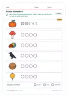 Vorschau - Arbeitsblätter - Herbst-Wörter hören – GrundschuleMax - Seite 2