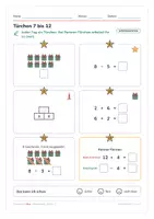Vorschau - Arbeitsblätter - Mathe-Adventskalender – GrundschuleMax - Seite 3