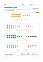 Vorschau - Arbeitsblätter - Weihnachts-Mathe bis 20 – GrundschuleMax - Seite 2