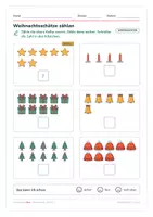 Vorschau - Arbeitsblätter - 🎄 Weihnachten Paket Klasse 1: Mathe, Deutsch & Wahrnehmung (5 Materialien) - Seite 2