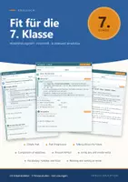 Vorschau - Arbeitsblätter - Fit für die 7. Klasse Englisch Wiederholungsheft - Seite 1