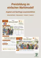 Vorschau - Stundenentwürfe - Preisbildung im einfachen Marktmodell – Angebot und Nachfrage zusammenführen | Wirtschaft-Recht Klasse 7 - Deckblatt