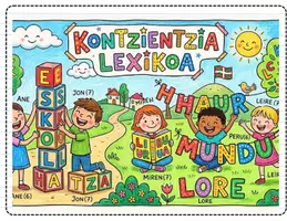 Vista previa - Hojas de trabajo - KONTZIENZIA LEXIKOA : HITZAK BANATU - Portada