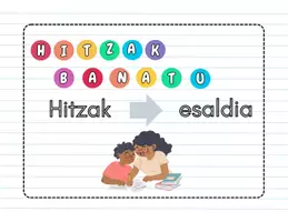 Vista previa - Hojas de trabajo - KONTZIENZIA LEXIKOA : HITZAK BANATU - página 1