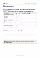 Vorschau - Stundenentwürfe - Kostprobe: Märchen neu erzählen Klasse 3/4: Unterrichtsreihe Schreiben Klasse (Deutsch/DaZ) - Seite 3