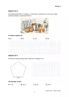 zapowiedź - DIAGNOZA POCZĄTKOWA Z MATEMATYKI KLASA 4 - Wersja A i B - strona 3