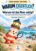Vorschau - Arbeitsblätter - Warum eigentlich? Warum ist das Meer salzig? | GRATIS Sachunterricht Klasse 3–4 - Deckblatt