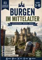 Vorschau - Arbeitsblätter - Lesekompetenz in Geschichte: Burgen im Mittelalter - Deckblatt