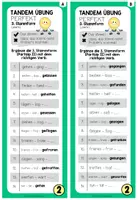 Vorschau - Fördermaterial/Inklusion - Perfekt – Übungen zur 2. Vergangenheit | 12 Tandemübungen Deutsch - Seite 3