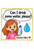 anteprima - Flashcard - CAN I...? CLASSROOM POSTER - Pagina 1