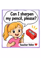 anteprima - Flashcard - CAN I...? CLASSROOM POSTER - Pagina 3