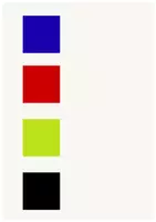 Vorschau - Arbeitsblätter - Klettmappe Farbzuordnung / 4 Farben - Seite 1