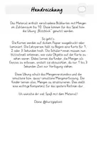 Vorschau - Bildkarten - Blitzblick - Mengen bis 10 - Bildkarten - Seite 1