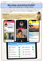 Vorschau - Arbeitsblätter - Social Media Sicherheit – Datenschutz & Privatsphäre in sozialen Medien Klasse 7–8 - Seite 1