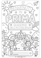 anteprima - Altro tipo di materiale - Kit copertine classe prima (tutte le discipline) - Pagina 1