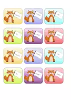 Vorschau - Bildkarten - Materialpaket mit Fleißkarten mit verschiedenen Tiermotiven - Seite 3