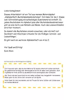 Vorschau - Arbeitsblätter - Klaro DaZ-& Förder Alphabetheft Buchstabenkombination ö - Seite 1