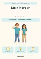 Vorschau - Arbeitsblätter - Mein Körper | Sachunterricht Klasse 1–2 - Deckblatt