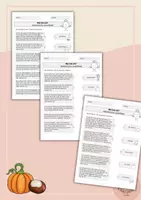 Vorschau - Stundenentwürfe - Wer bin ich? Im Herbst | 24 differenzierte Leserätsel mit Arbeitsblättern - Seite 2