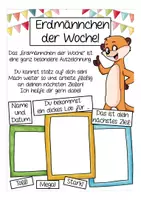 Vorschau - Arbeitsblätter - Kostenlos Schulanfang Erdmännchenklasse - Seite 2