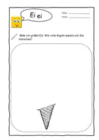 Vorschau - Arbeitsblätter - Klaro - DAZ kleines Materialpäckchen zum Alphabet ei, ie - Deckblatt