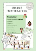 Vorschau - Unterrichtsreihen - Laufen, Springen, Werfen - Basis Leichtathletik - Deckblatt