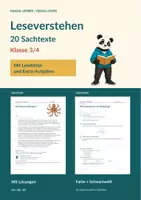 Vorschau - Arbeitsblätter - 20 Sachtexte Klasse 3/4 – Lesen & Verstehen - Seite 1